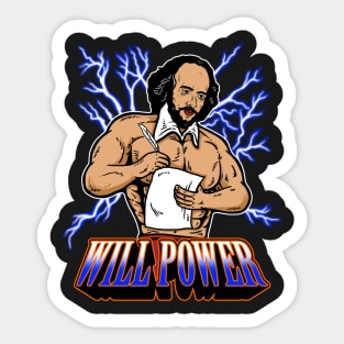 Will (Shakespeare) Power Sticker